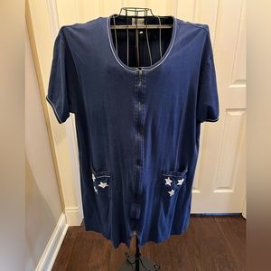 Fashion Bug Sleepwear Zipper Robe 22/24